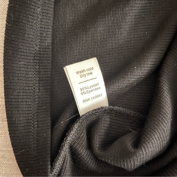 Lexi Rib Square Neck Cropped Top, Size M - Picture 12 of 14